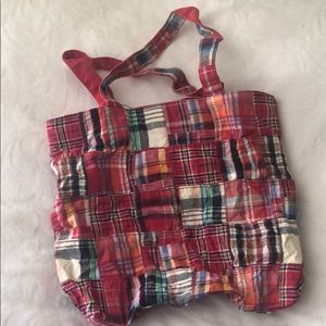 Red Plaid Purse